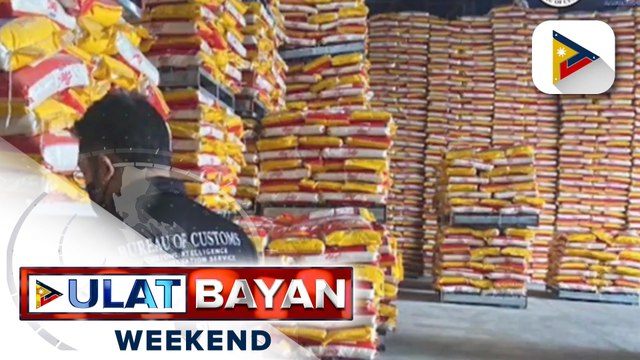 P42-M halaga ng smuggled na bigas, kinumpiska ng BOC mula sa isang warehouse za Zamboanga City