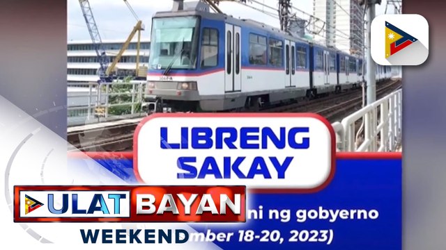 LRT-2 at MRT-3, may libreng sakay para sa mga empleyado ng gobyerno sa Sep. 18-20