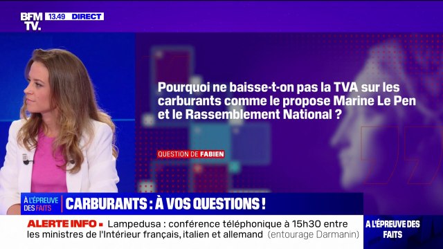 Pourquoi ne baisse-t-on pas la TVA sur les carburants? BFMTV répond à vos questions