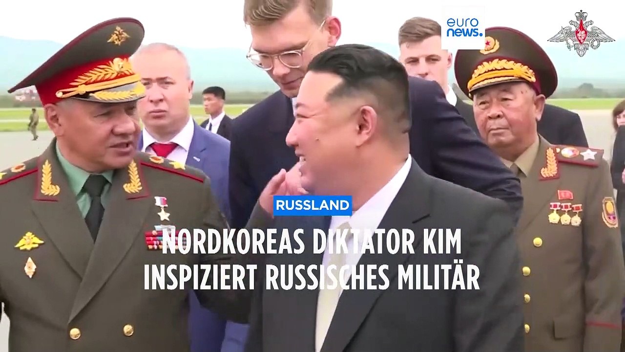 Nordkoreas Diktator Kim inspiziert russische Militäranlagen