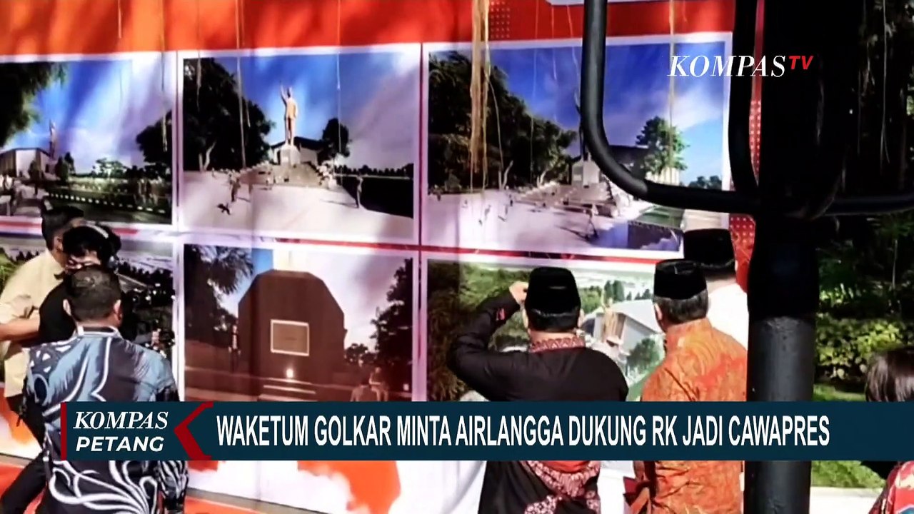 Golkar Tegaskan Airlangga Jadi Prioritas Maju Bakal Cawapres! Akankah Megawati Pilih Ridwan Kamil?