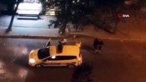 Beylikdüzü'nde Alkollü Sürücüye Müdahale Ederken Polise Hakaret Eden Şahıs Gözaltına Alındı