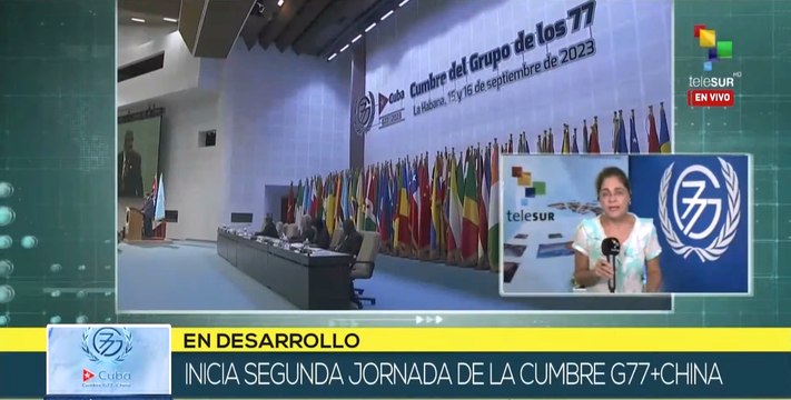 Cumbre del G77 y China comienza segunda jornada de sesiones