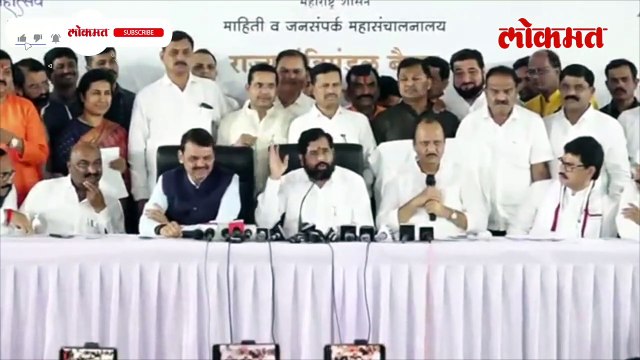 शिंदे भडकले, बाजूला अजितदादा, मागच्या सरकारवर काय बोलले?