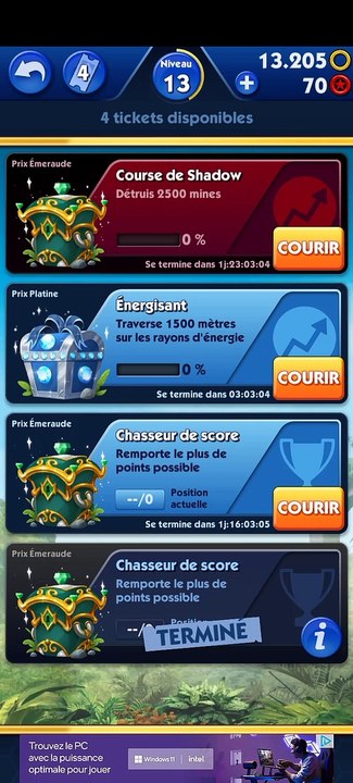Course du Sonic Dash 2