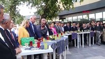 GAZİANTEP-BAKAN ERSOY, FESTİVAL ALANINI GEZDİ