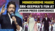 Shah Rukh Khan, Deepika Padukone attend 'Jawan' success press conference | Watch | Oneindia News