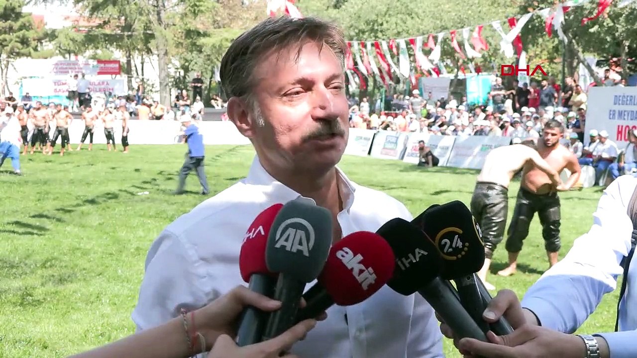 Bahçelievler Belediyesi'nin düzenlediği 18. Geleneksel Kocasinan Yağlı Güreşleri başladı