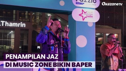 Jaz Ajak Penonton Music Zone Baper Lewat Lagu Kasmaran