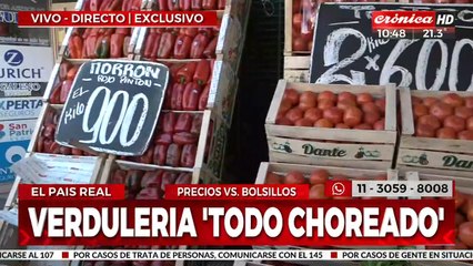 Conocemos la verdulería "Todo choreado", el comercio que es furor en zona oeste