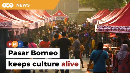 Pasar Borneo, a market where culture meets unity