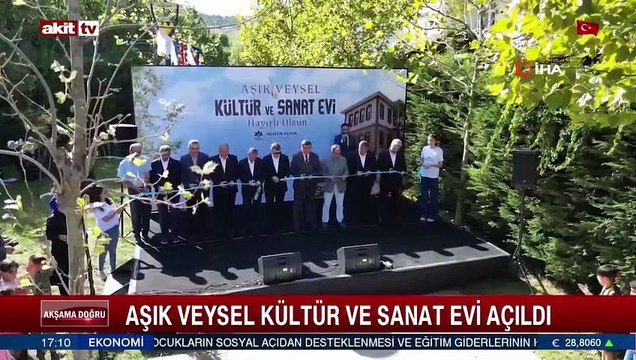 Aşık Veysel Kültür ve Sanat evi açıldı