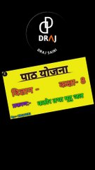 कठोर तथा मृदु जल विज्ञान पाठ योजना