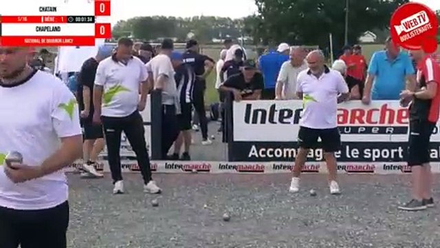 32e WebTV Bourbon-Lancy : National de pétanque triplette open 2023