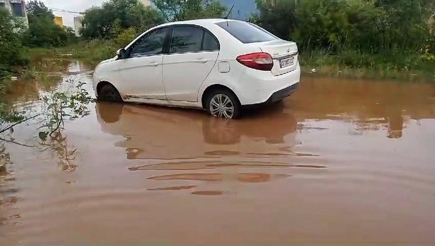 heavy rain