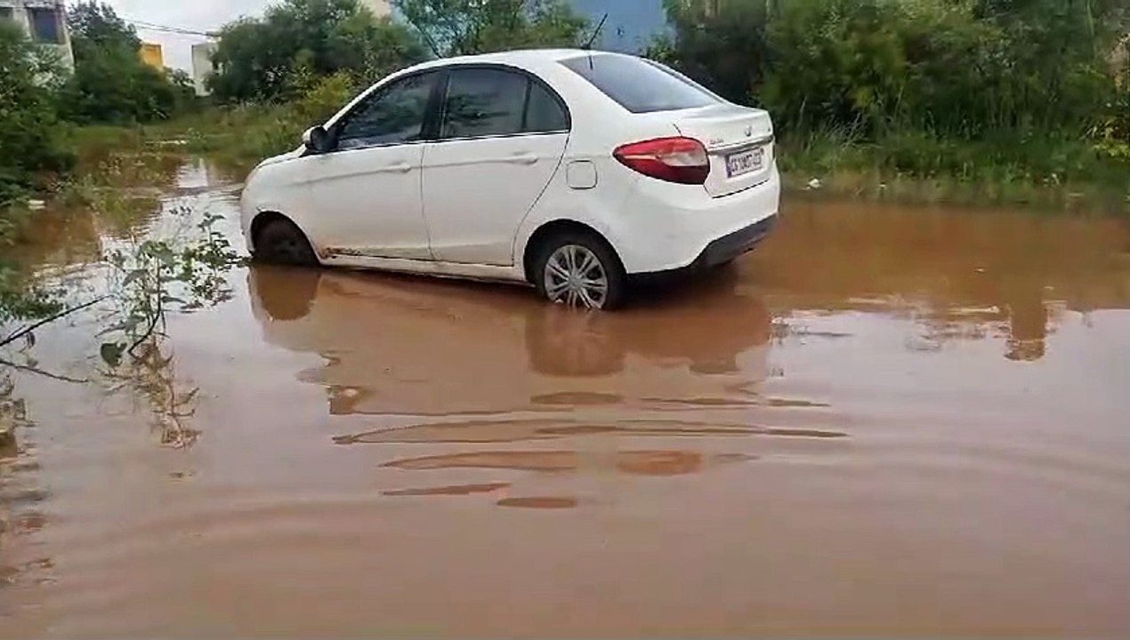 heavy rain