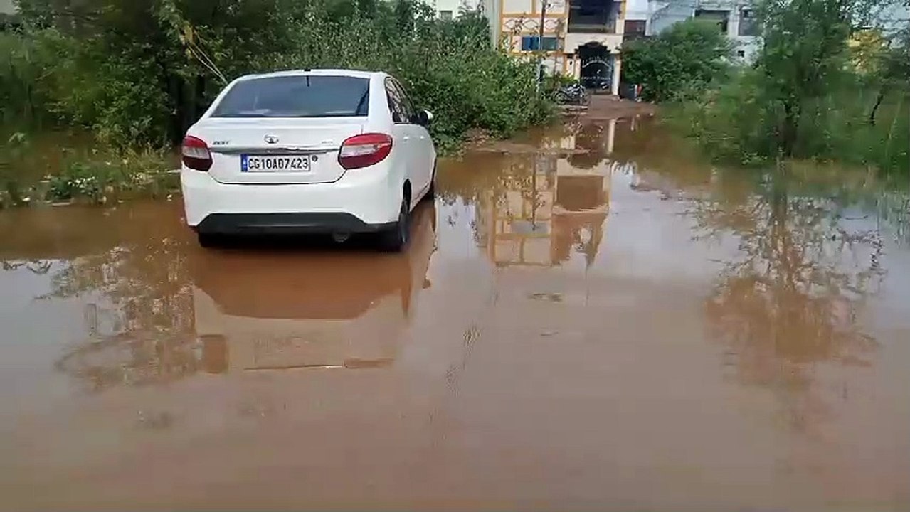 heavy rain