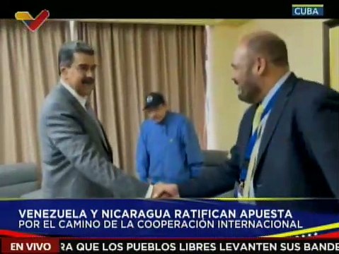 Pdte. Nicolás Maduro sostuvo un encuentro bilateral con su homólogo nicaragüense, Daniel Ortega