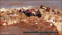 الدفاع المدني التونسي يقدم المساعدات في درنة