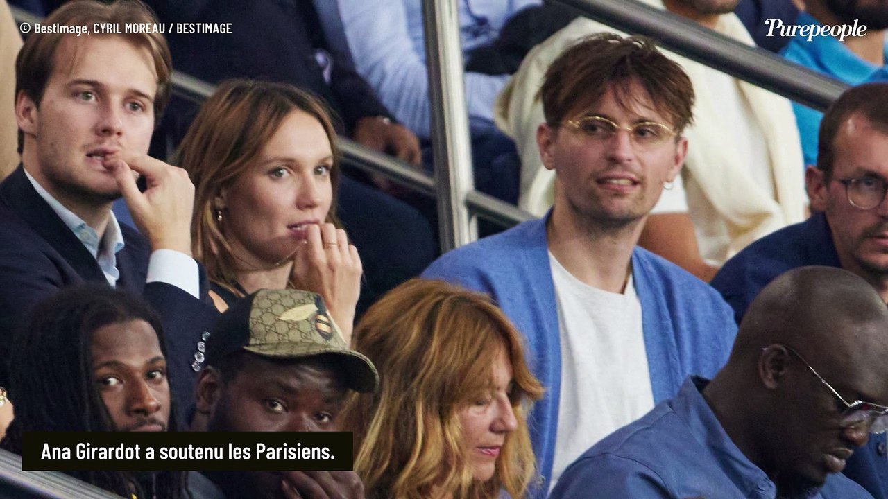 PHOTOS Lilian Thuram taquin avec sa femme Kareen Guiock face une Miss France en chemisier transparent pour PSG-Nice