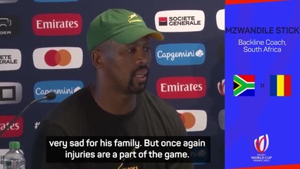 'World-class Marx will be a big loss for South Africa' - Stick