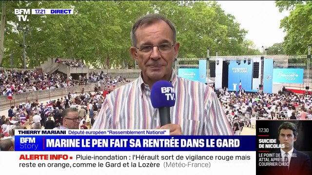 Élections européennes: Nous commençons la campagne dès maintenant pour montrer qu'on a des solutions , affirme l'eurodéputé RN Thierry Mariani