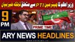 ARY News 9 PM Headlines 16th September 2023 | PM Kakar Talk About PTI Chief | Prime Time Headlines