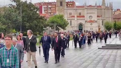 Vídeo de la procesión de las Angustias y la Preciosísima sangre en Valladolid