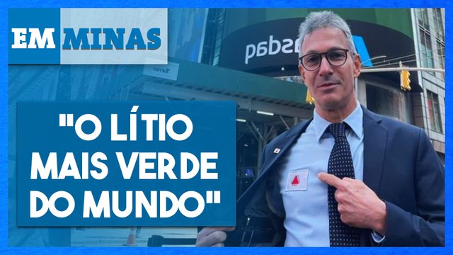 Vale do Lítio em Minas é o mais verde do mundo, diz Zema