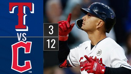 Resumen Rangers de Texas vs Guardianes de Cleveland / MLB 15-09-2023