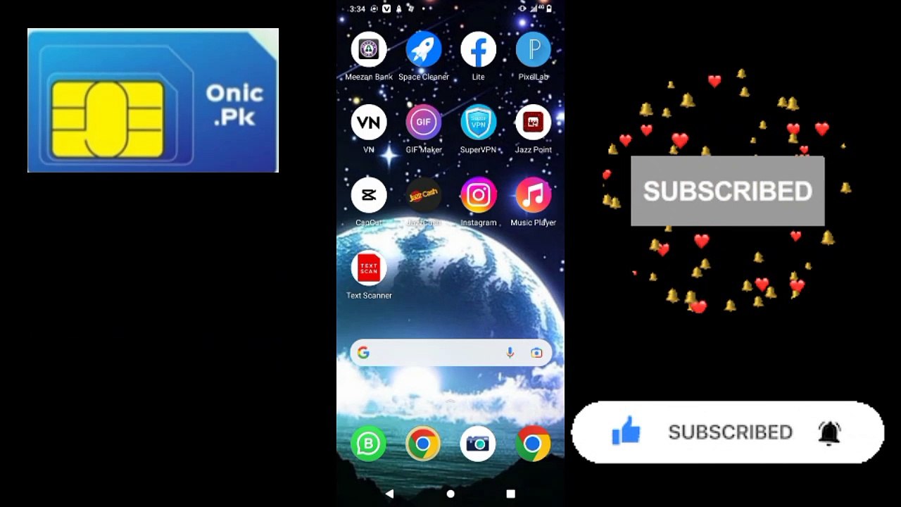 New sim onic in Pakistan
