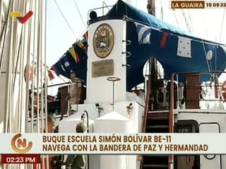 La Guaira | Buque Simón Bolívar BE-11 un insigne navío que adiestra a futuros oficiales de la Armada
