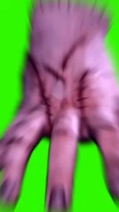 Scary hand green screen VFX