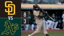 Resumen Padres de San Diego vs Atléticos de Oakland / MLB 15-09-2023