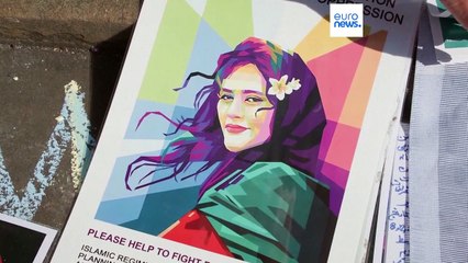 В Европе прошли акции памяти Махсы Амини