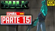 HULK Gameplay PARTE 15 en Español Walkthrough Sin Comentarios Asunto Pendiente [4K 60FPS]