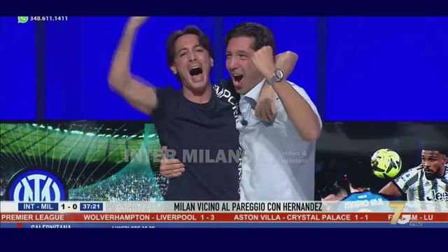 Inter-Milan 5-1 * Filippo Tramontana: Fantastico! Non si poteva trovare un derby così.