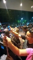 Assista como foi a chegada do São Paulo ao RJ para a final da Copa do Brasil