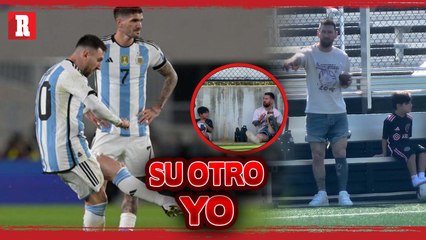 Lesión Deja Fuera a Messi y asiste a partido de HIJO con el Inter Miami