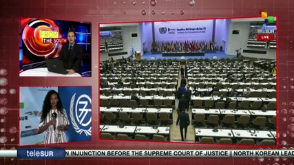 "The G77 and China Summit is over, but the days of work ahead of us are not".