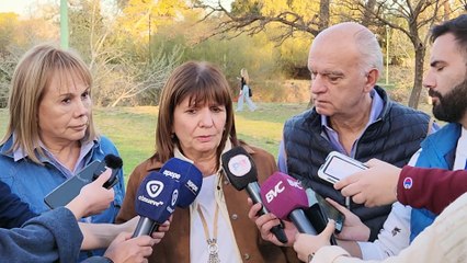 Rueda de prensa - Patricia Bullrich