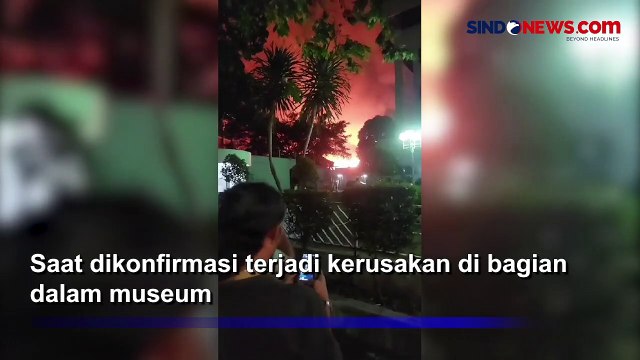 Museum Nasional Terbakar, 4 Ruangan Berisi Benda Prasejarah Roboh