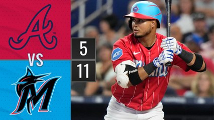 Resumen Bravos de Atlanta vs Marlins de Miami / MLB 16-09-2023