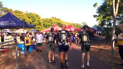 Veterans in Darwin 'Walking off the War Within'