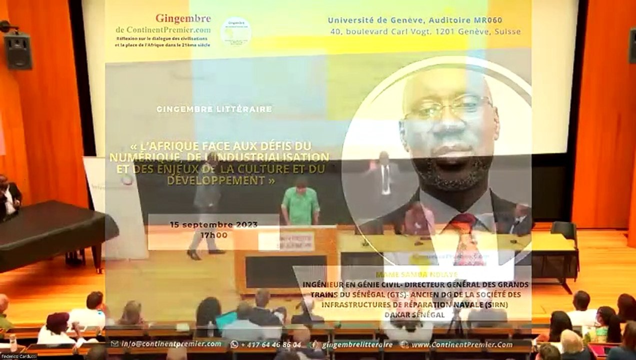 Le DG de GTS sur le collogue: "L'Afrique face aux défis du Numérique, de l'Industrialisation des enjeux de la Culture et du Développement"