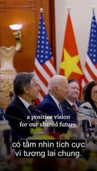 Tổng thống Biden đăng video về chuyến thăm Việt Nam