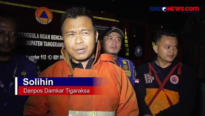 Download Video: Gara-Gara Bakar Kardus Kena Bensin, Rumah di Tangerang Ludes Terbakar