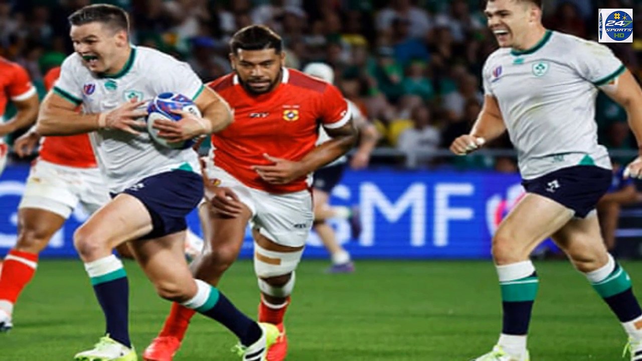 Ireland 59 Tonga 16: Johnny Sexton becomes all-time record Irish points scorer as Farrell’s men secure statement win