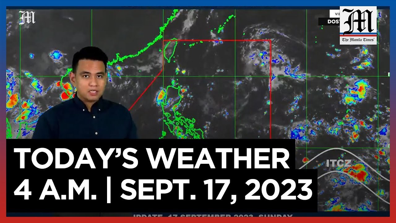 Today's Weather, 4 A.M. | Sept. 17, 2023