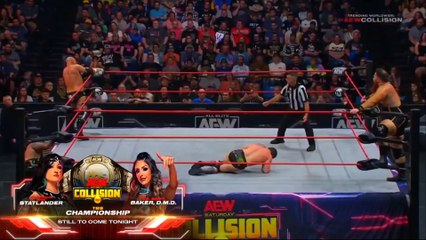 FTR vs Iron Savages: AEW World Tag Team Title on the Line! | AEW Collision Highlights